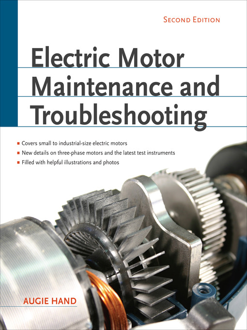 Title details for Electric Motor Maintenance and Troubleshooting by Augie Hand - Wait list